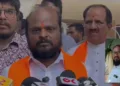 Subash Chander of Bajrang Dal Telangana