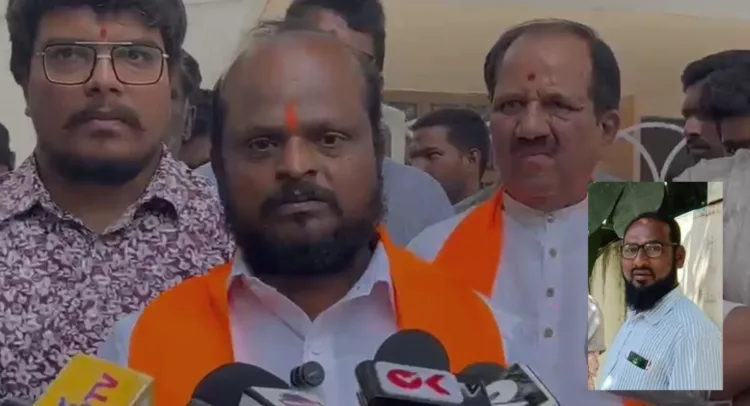 Subash Chander of Bajrang Dal Telangana