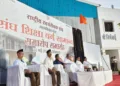 Dr. Purnendu Saxena, Madhya Kshetra Sanghachalak (Madhya Pradesh and Chhattisgarh) at the concluding ceremony of the Sangh Shiksha Varg (Students and Professionals), organised by the Mahakaushal Prant of the RSS