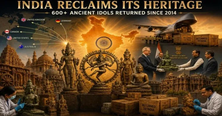 Modi government’s heritage reclamation campaign sees return of over 600 murtis and antiquities