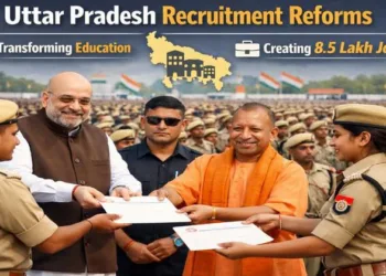Union Home Minister Amit Shah & UP CM Yogi Adityanath distributed appointment letters to 60,244 police recruits in Lucknow