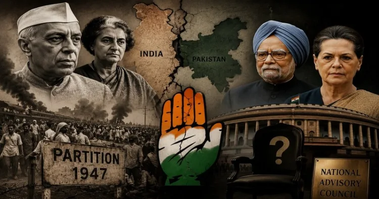 From Partition to the National Advisory Council in 2004, Congress-led decisions are seen as having lasting impacts on India’s territorial integrity