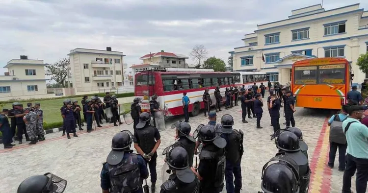 Embassy of Nepal in India announced the rescue of 453 Nepali citizens from an alleged networking fraud operation in India's Kushinagar district