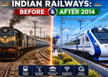 A decade transformed Indian Railways through electrification, speed, safety and modern infrastructure under PM Modi's vision