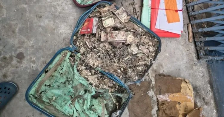 Termite-damaged cash worth Rs 1 crore found in Kolkata college room