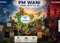 PM-WANI has crossed 3.91 lakh hotspots and 2.45 crore users, offering a licence-free public Wi-Fi model