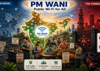 PM-WANI has crossed 3.91 lakh hotspots and 2.45 crore users, offering a licence-free public Wi-Fi model