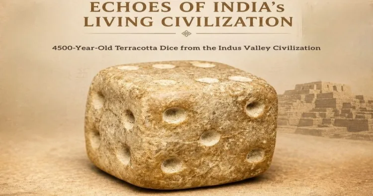 The terracotta dice that challenges historical assumptions and highlights India's millennia-old civilisational heritage