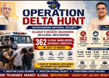 Operation Delta Hunt: Gujarat Police arrests 362 illegal Bangladeshis, investigates wider network