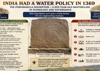 The Porumamilla inscription and the ancient science behind a reservoir that survived 650 years