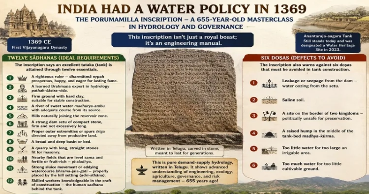 The Porumamilla inscription and the ancient science behind a reservoir that survived 650 years