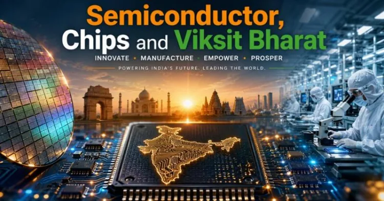 India’s semiconductor roadmap shifts from import dependence to silicon sovereignty, aiming for a self-reliant ecosystem by Viksit Bharat 2047