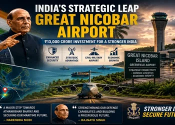 Modi govt clears Rs 13,000 Crore Great Nicobar Airport Project (This is an AI generated image)