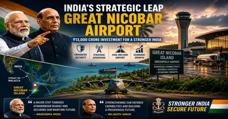 Modi govt clears Rs 13,000 Crore Great Nicobar Airport Project (This is an AI generated image)