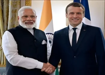 PM Narendra Modi and French President Emmanuel Macron