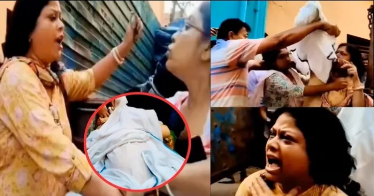 TMC leader’s supposed plot to intimidate BJP women ended with her wearing the same white saree