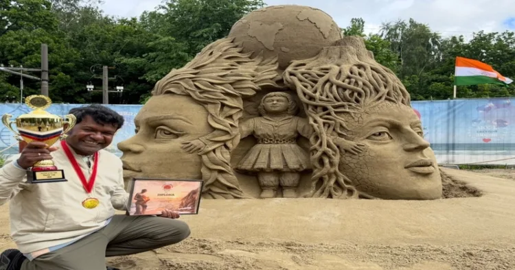 Odisha's Sudarsan Pattnaik becomes first Indian to win Russia Grand Sand Master Cup 2026