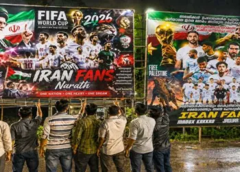 Iran-themed World Cup flexes in Narath, Kannur, featuring Ayatollah Khamenei and 'Free Palestine' messaging, have sparked debate over the intersection of football, religion and politics in Keralam