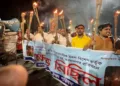 Bangladesh Dhaka University Hindu students demand arrests after Islamists desecrate Bhagwan Ram’s murti in Gaibandha