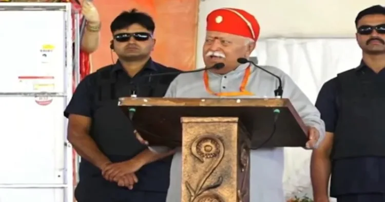 RSS Sarsanghchalak Dr Mohan Bhagwat
