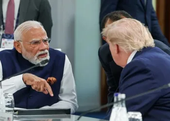 Prime Minister Narendra Modi with US President Donald Trump
