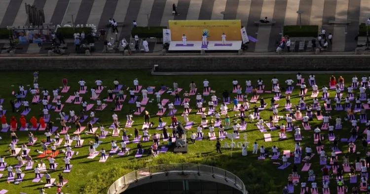 India hosts 12th International Yoga Day celebration at UN headquarters in New York