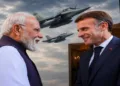 Prime Minister Narendra Modi and French President Emmanuel Macron