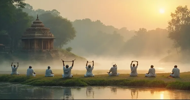 Yoga teaches the harmony of body, mind and spirit, the foundation of enduring civilizations and enlightened leadership.