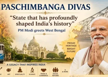 PM Modi extended greetings to the people of West Bengal on the occasion of Paschimbanga Divas