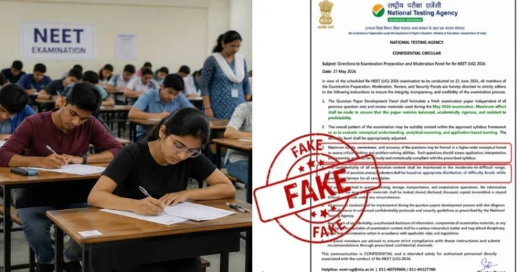 NEET-UG 2026 re-examination held under tight security, NTA denies any question paper leak reports