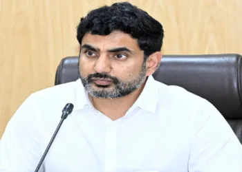 Andhra Pradesh Minister and TDP National General Secretary Nara Lokesh
