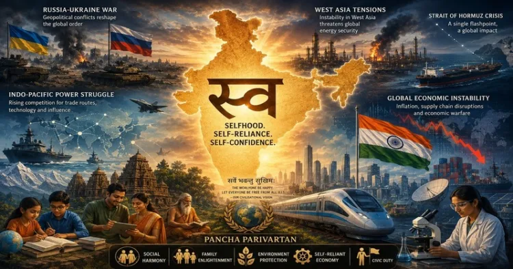 Amid rising global conflicts and uncertainty, the idea of ‘Swa’ offers Bharat a foundation for self-reliance, resilience, and civilisational confidence