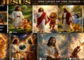 AI generated video depicts Jesus as the father of Hindu deities