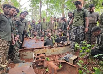 Gadchiroli Police, CRPF destroy massive maoist weapons manufacturing facility and buried arms cache in Maharashtra