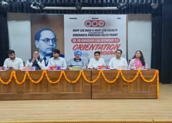 ABVP-led DUSU Launches Dr B.R. Ambedkar Law internship 5.0 for DU law students