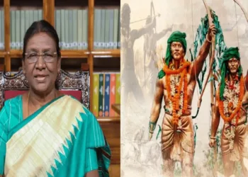 President Droupadi Murmu paid tribute to the heroes of the Santhal rebellion on the occasion of Hul Diwas