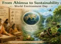 From the Vedas to modern sustainability (This is an AI Generated image)