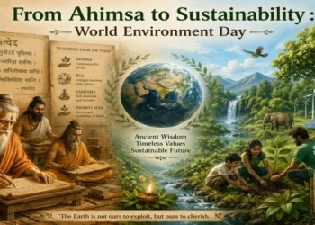 From the Vedas to modern sustainability (This is an AI Generated image)