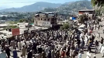 Violence overshadowed the first phase of PoJK polls. (Image: ANI)