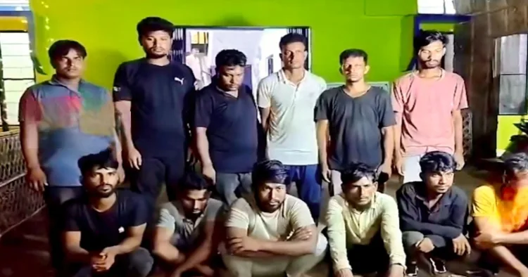 Illegal migrants arrested by Assam Police