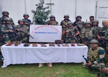 BSF and the District Voluntary Force recovered a concealed Maoist explosives dump during a joint anti-Naxal operation in Malkangiri district