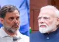 Congress Leader Rahul Gandhi and Prime Minister Narendra Modi