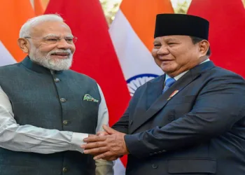 Prime Minister Narendra Modi and Indonesia President Prabowo Subianto