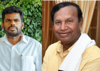 K. Annamalai - DMK MP TR Baalu