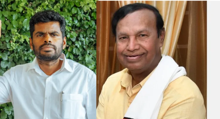 K. Annamalai - DMK MP TR Baalu