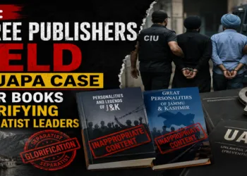 Three Publishers Arrested in J&K Books Case Over Content Glorifying Separatist Leaders