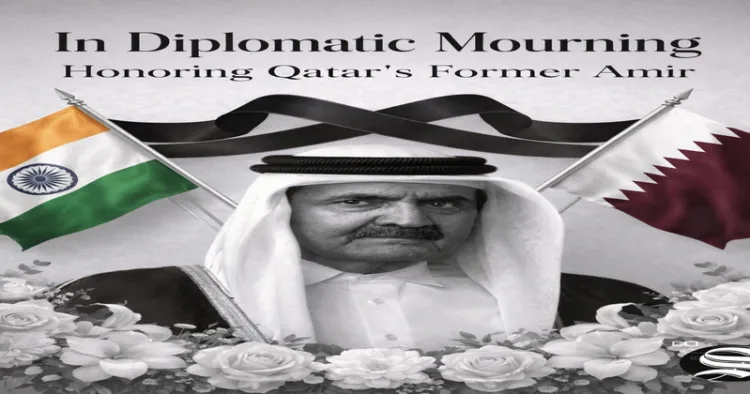 India Declares One-Day National Mourning for Qatar's Father Amir Sheikh Hamad bin Khalifa Al Thani