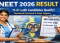 NEET 2026 Re-Exam Result announced