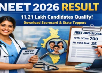 NEET 2026 Re-Exam Result announced
