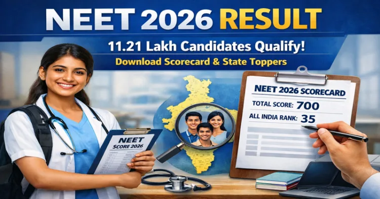 NEET 2026 Re-Exam Result announced